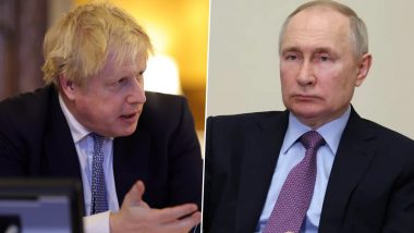 Vladimir Putin Had Threatened To Assassinate Boris Johnson After He Warned Russian President Not To Invade Ukraine: Report